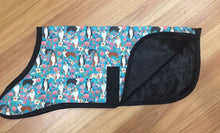 Load image into Gallery viewer, Australian Shepherd Satin Show Coat - Floral